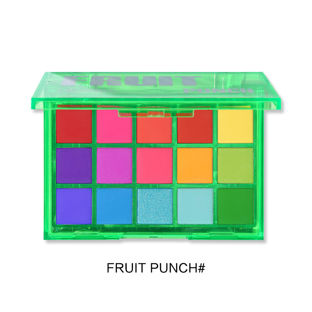 Ucanbe Sweetheart Party 15 Color Eyeshadow Palette Glitter Pearl Matte Color Export Makeup Palette
