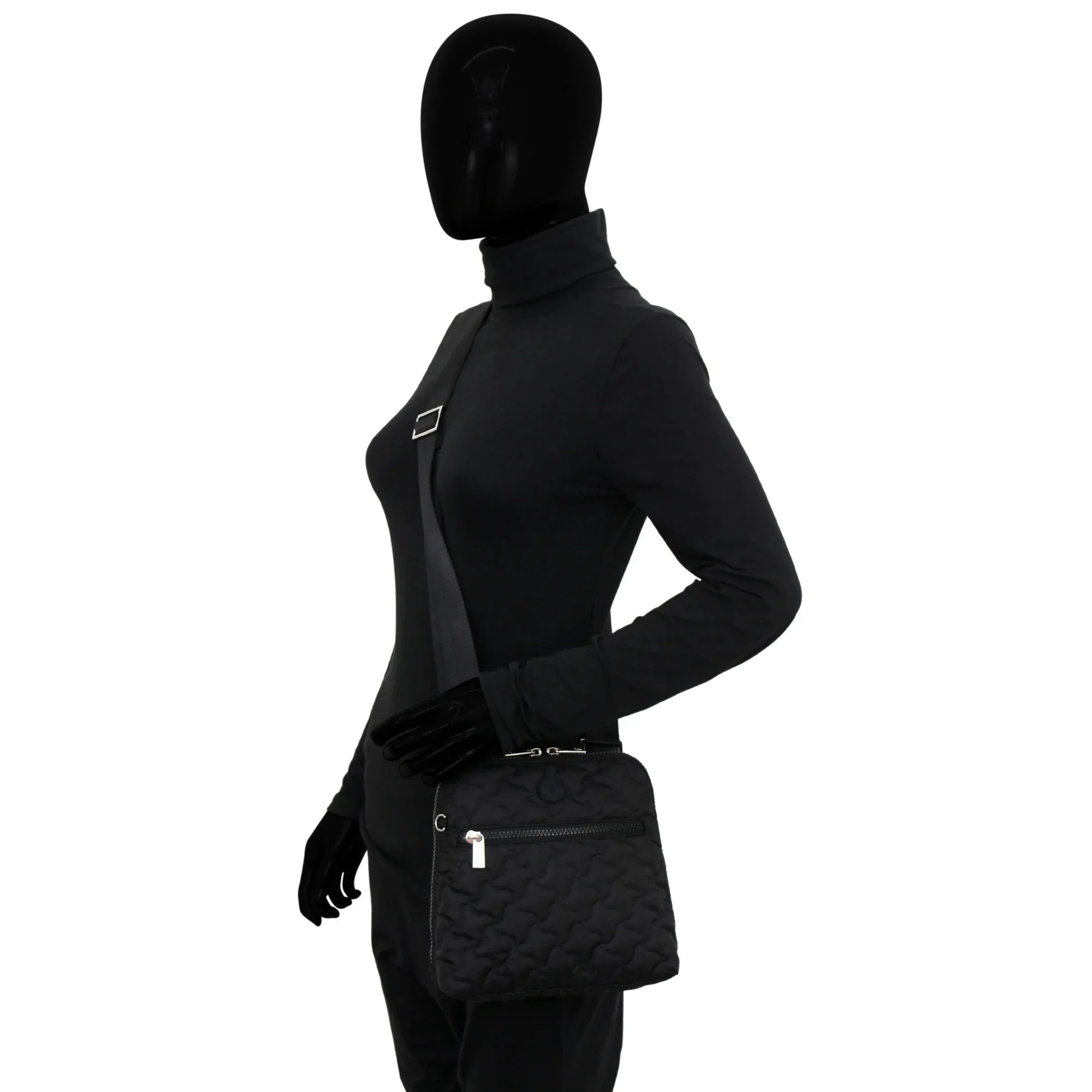 Wanderlust Quilted Fabric Crossbody - 16009