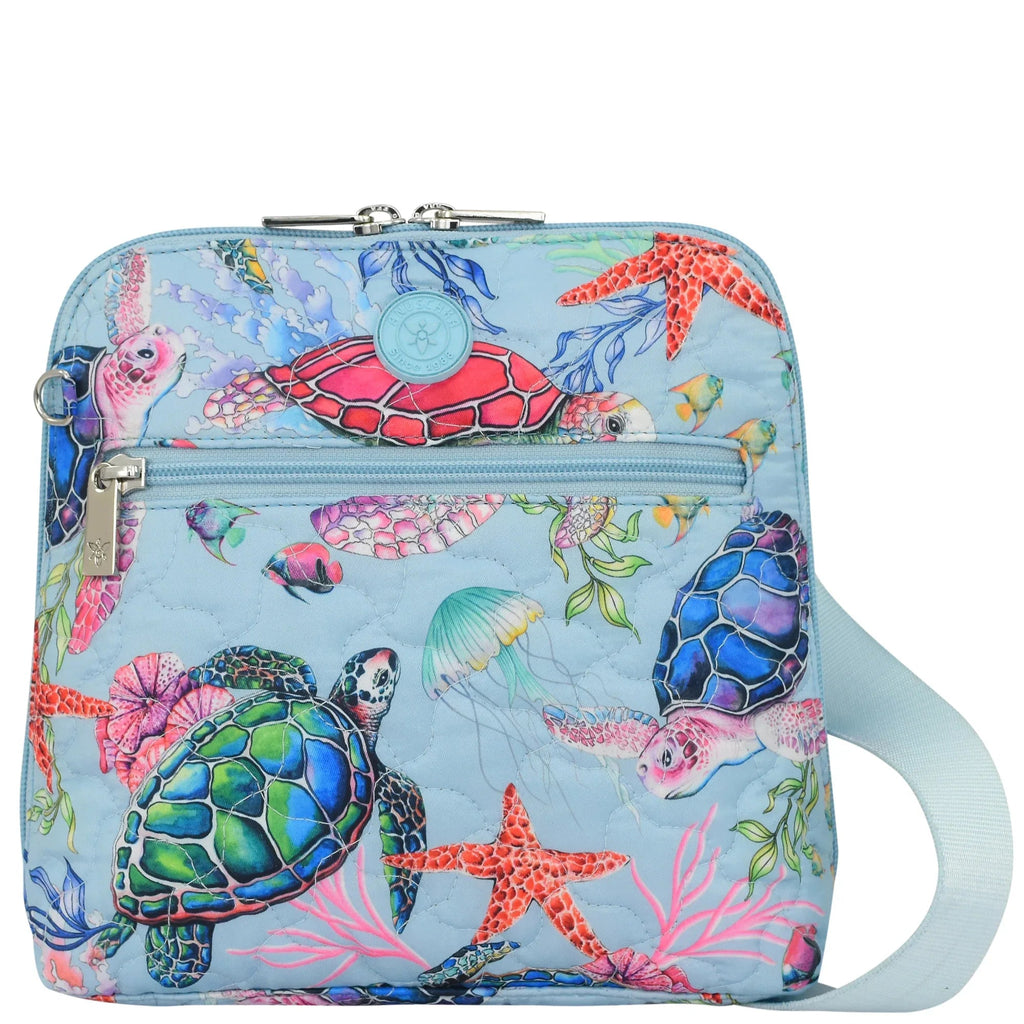 Wanderlust Quilted Fabric Crossbody - 16009