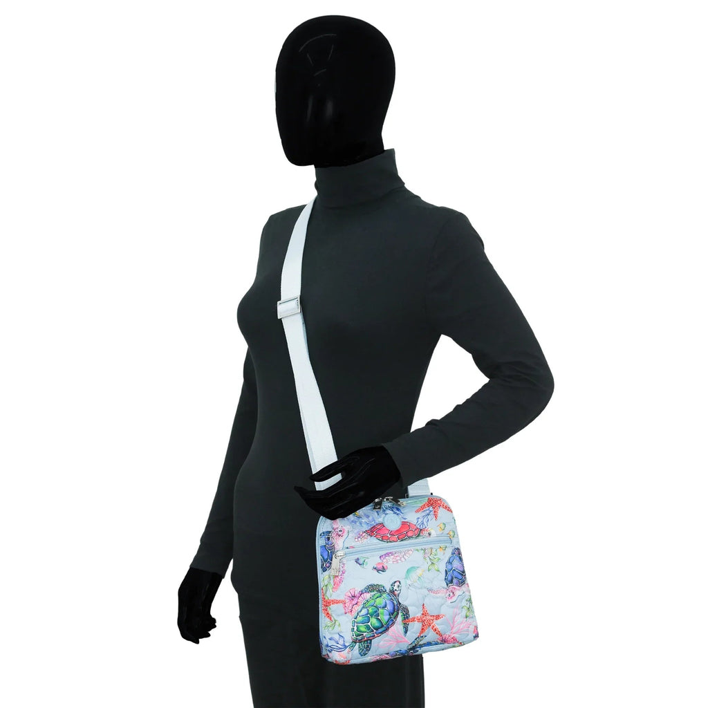 Wanderlust Quilted Fabric Crossbody - 16009