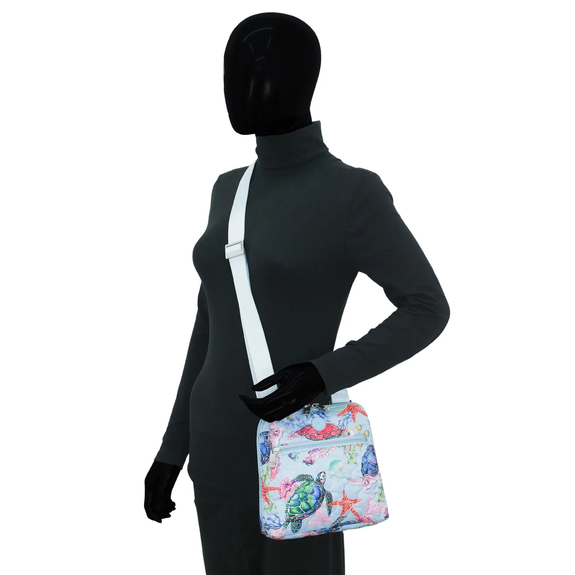 Wanderlust Quilted Fabric Crossbody - 16009