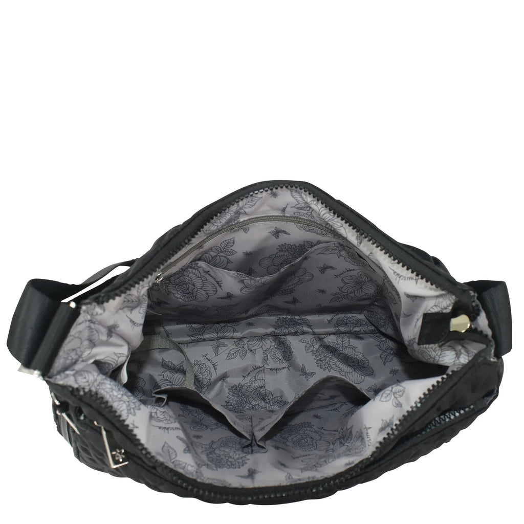 Wanderlust Quilted Fabric Hobo - 16011