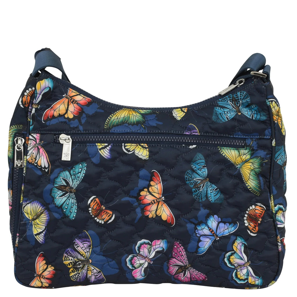 Wanderlust Quilted Fabric Hobo - 16011