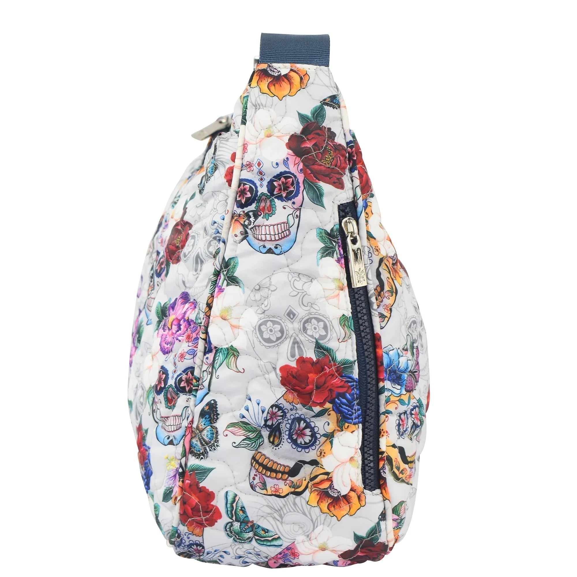 Wanderlust Quilted Fabric Hobo - 16011