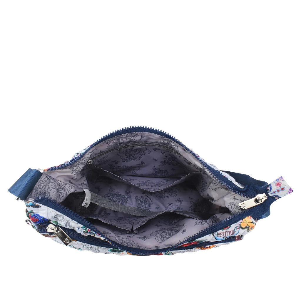 Wanderlust Quilted Fabric Hobo - 16011