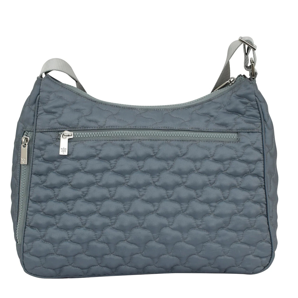 Wanderlust Quilted Fabric Hobo - 16011