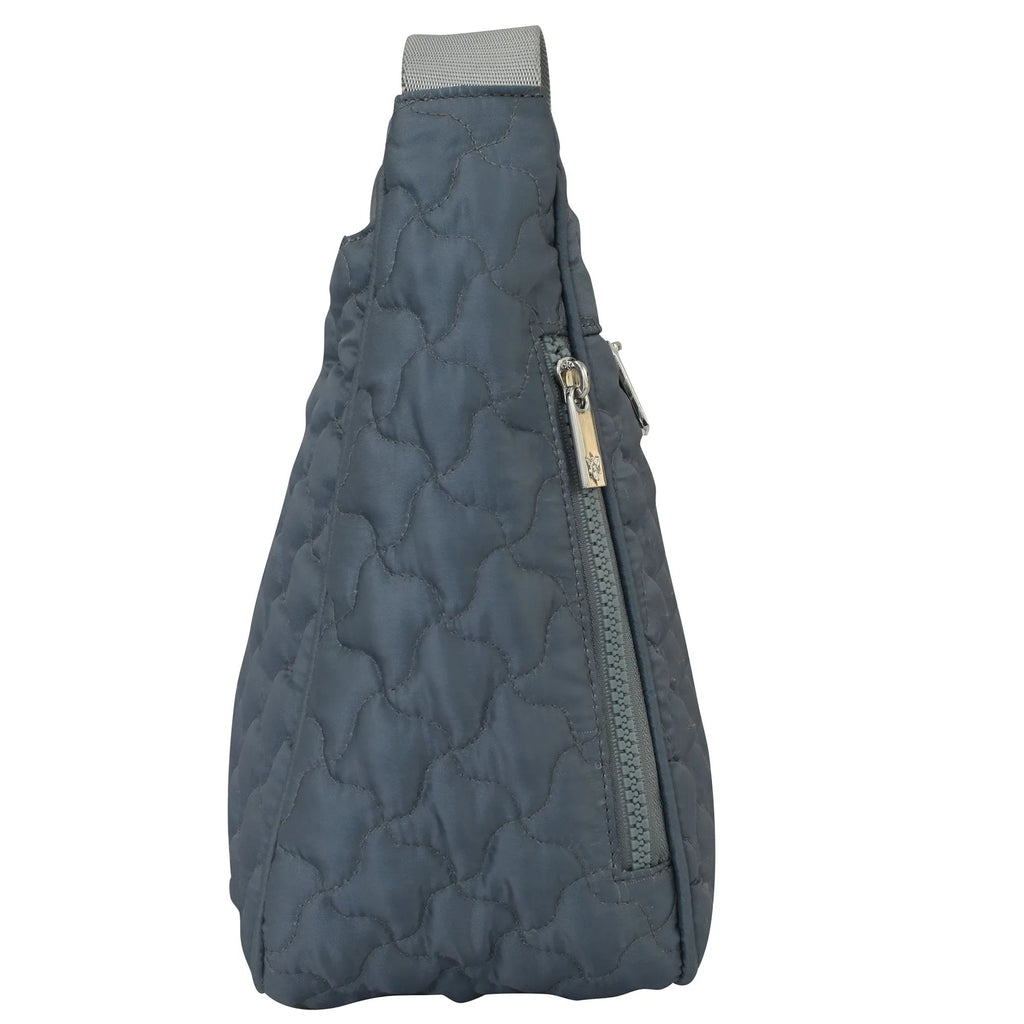 Wanderlust Quilted Fabric Hobo - 16011