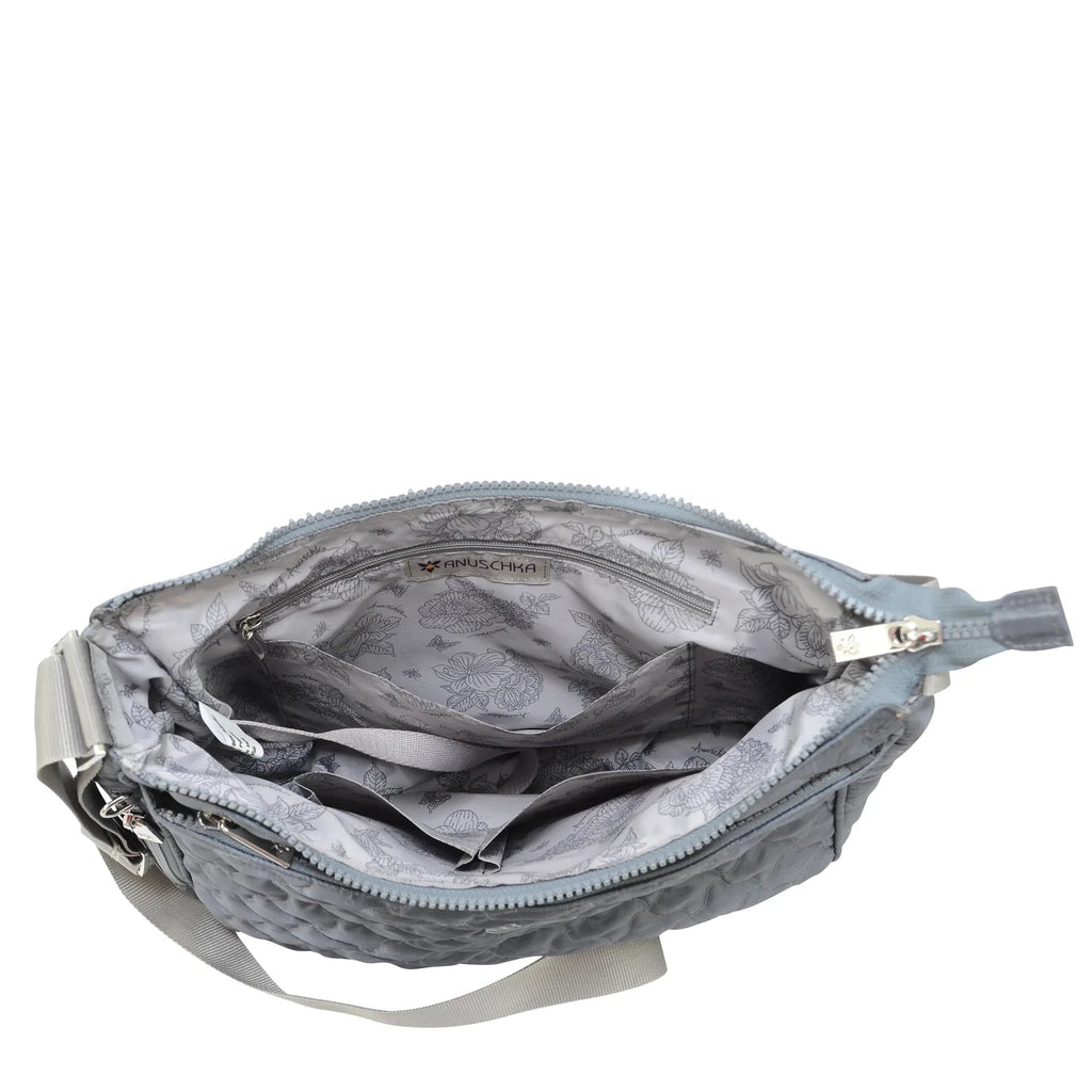 Wanderlust Quilted Fabric Hobo - 16011