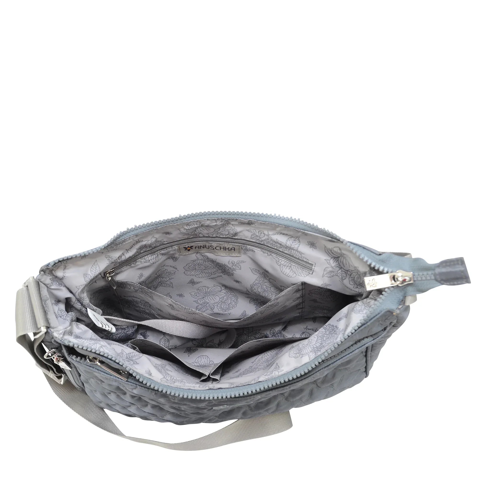 Wanderlust Quilted Fabric Hobo - 16011