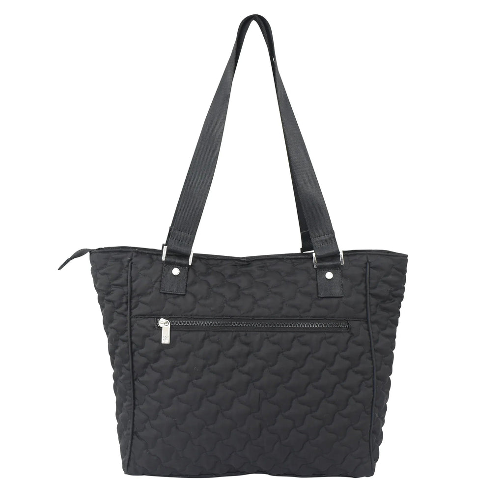 Wanderlust Quilted Fabric Tote Bag - 16014