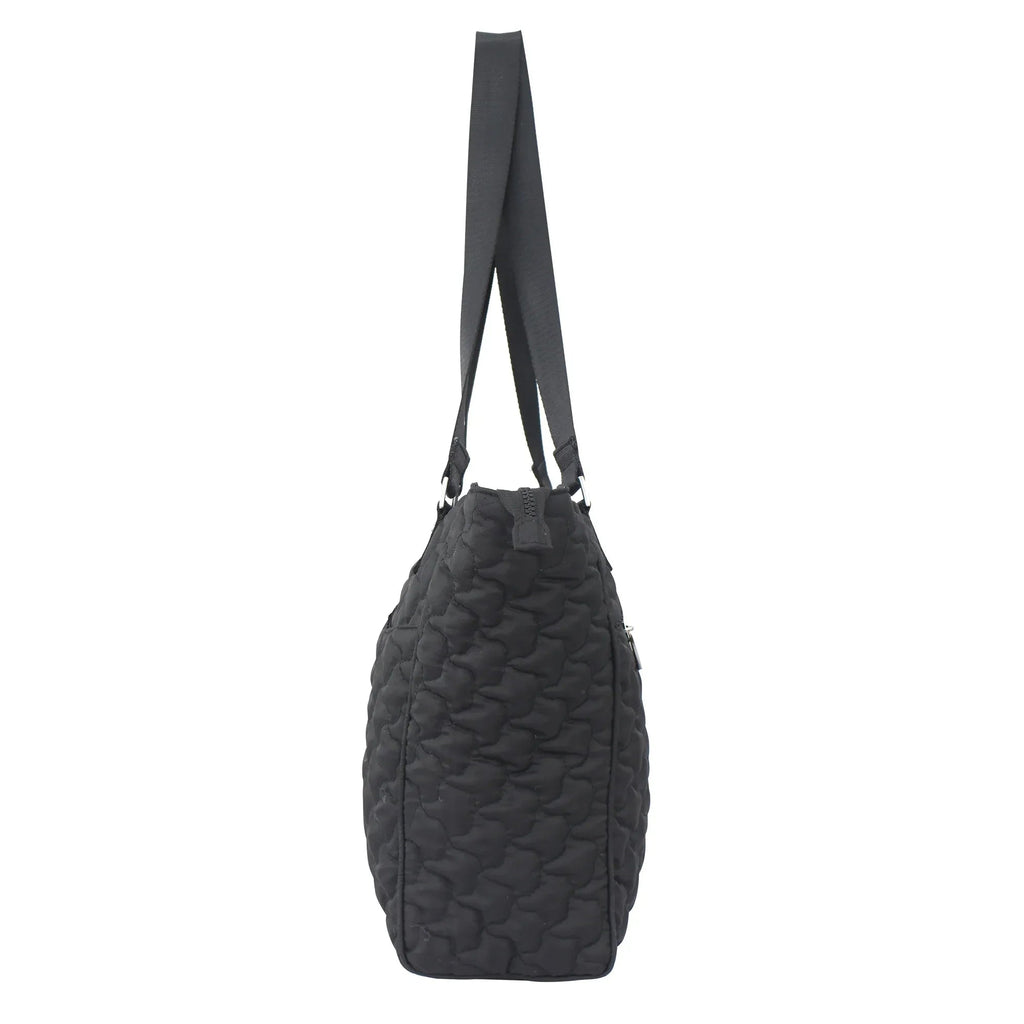 Wanderlust Quilted Fabric Tote Bag - 16014