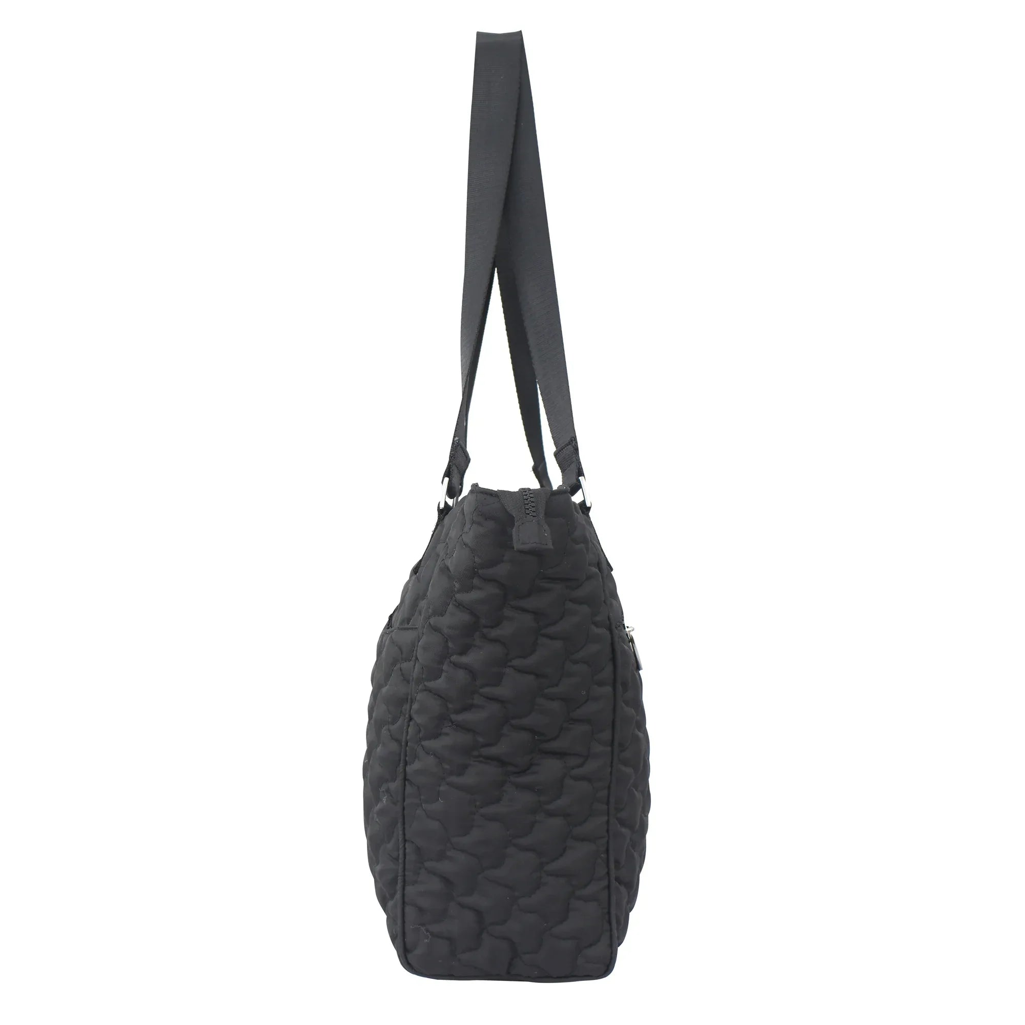 Wanderlust Quilted Fabric Tote Bag - 16014