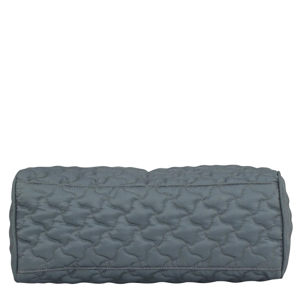 Wanderlust Quilted Fabric Tote Bag - 16014