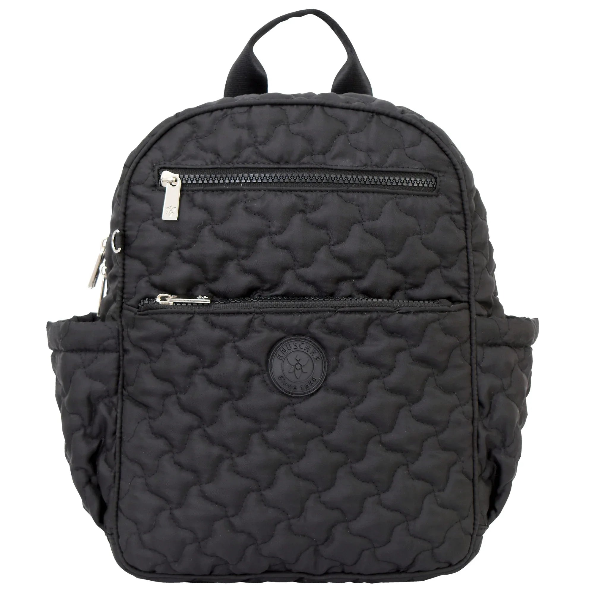 Wanderlust Quilted Fabric Backpack - 16015