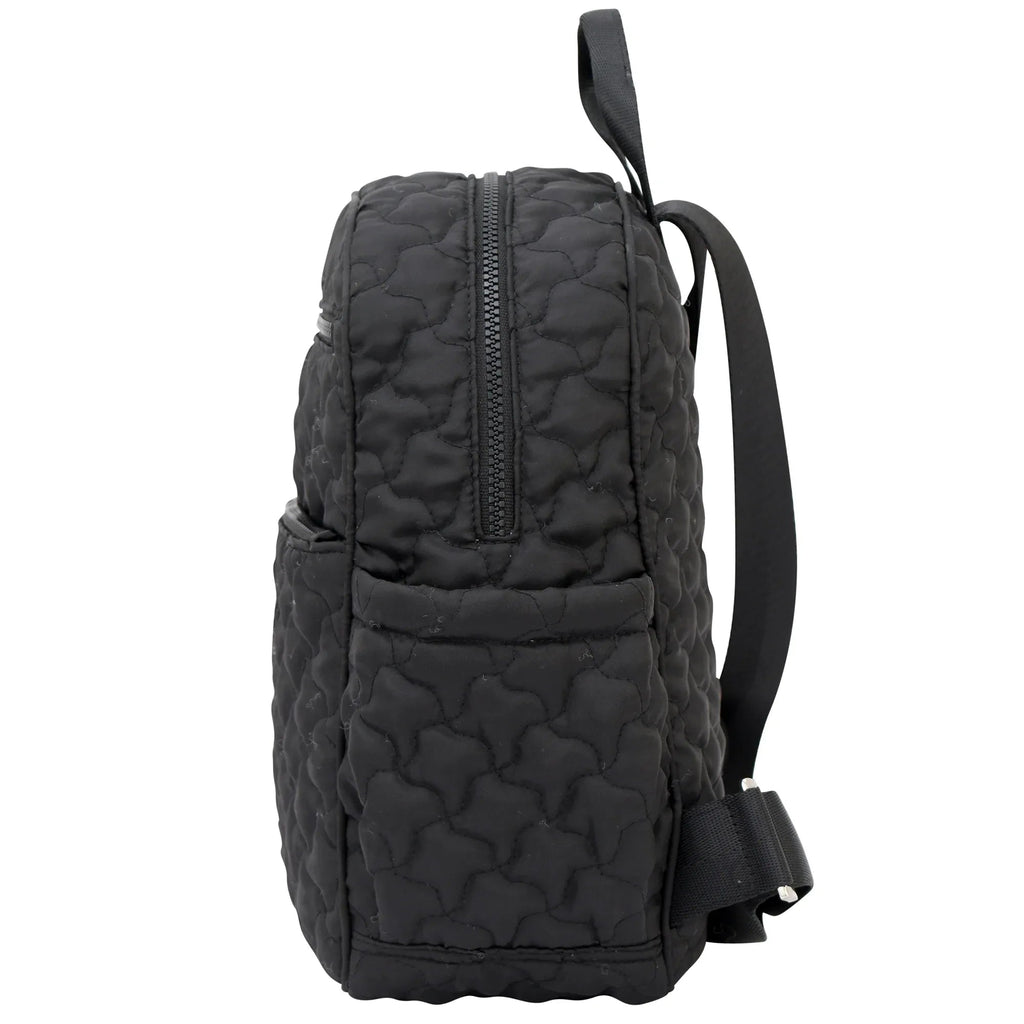Wanderlust Quilted Fabric Backpack - 16015