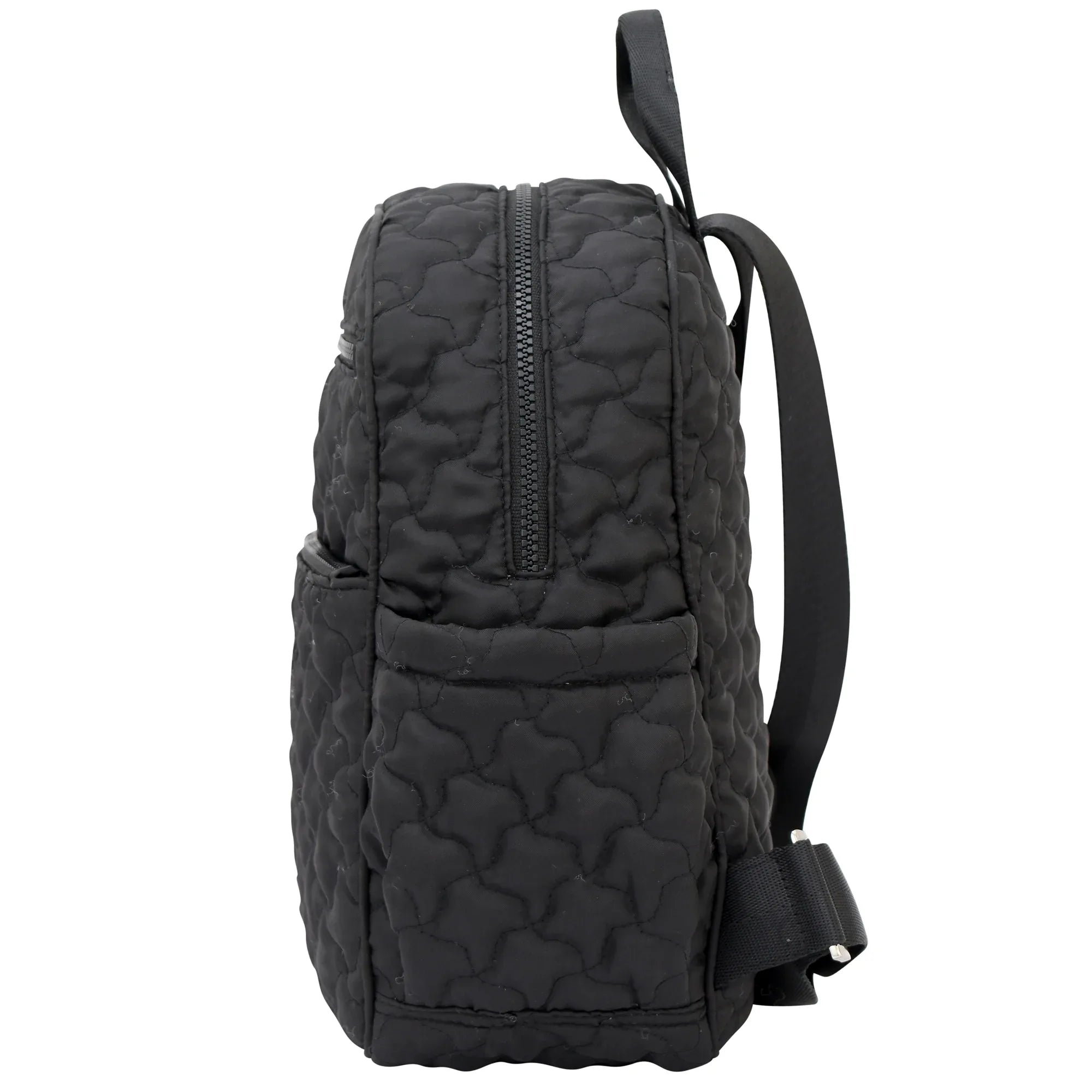 Wanderlust Quilted Fabric Backpack - 16015