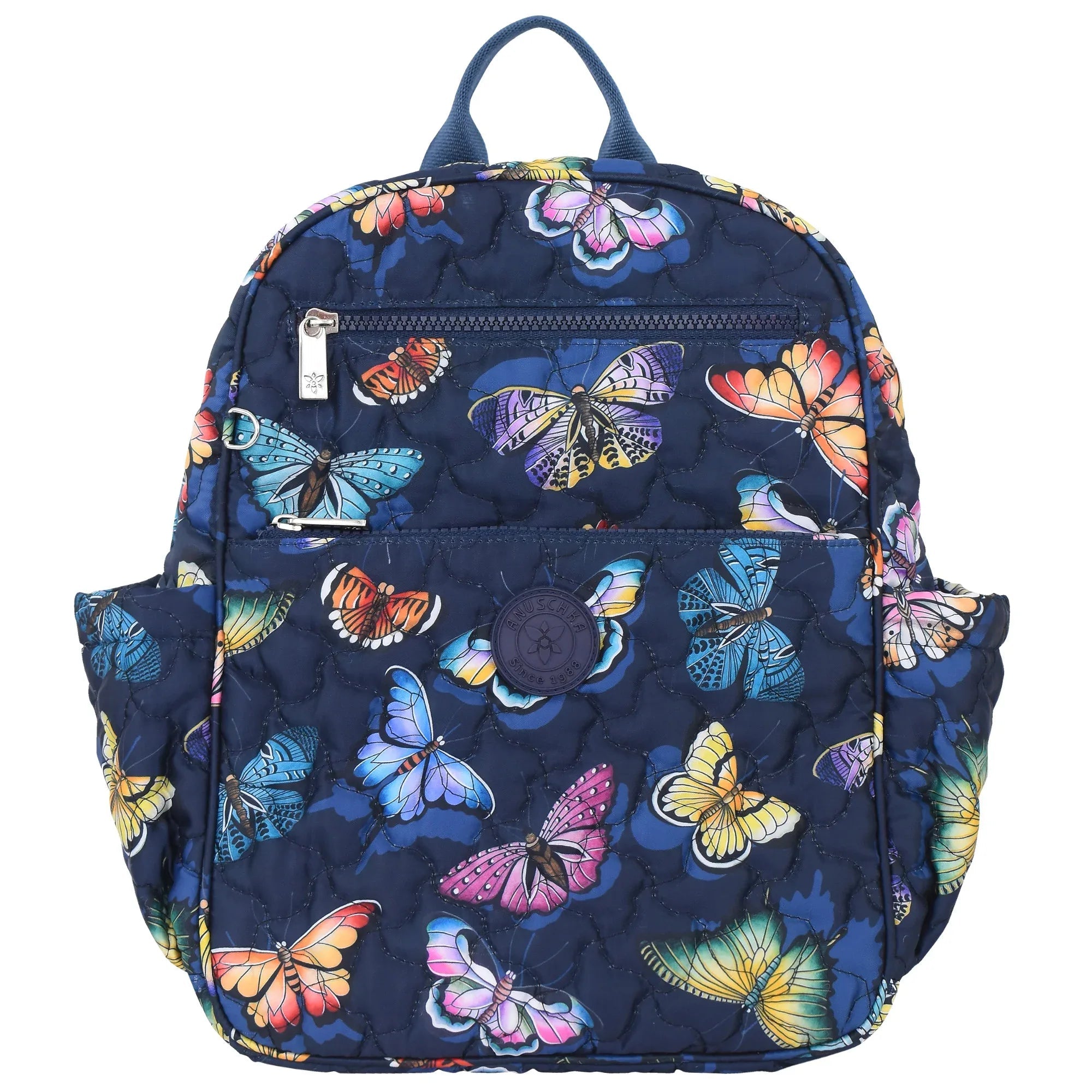Wanderlust Quilted Fabric Backpack - 16015