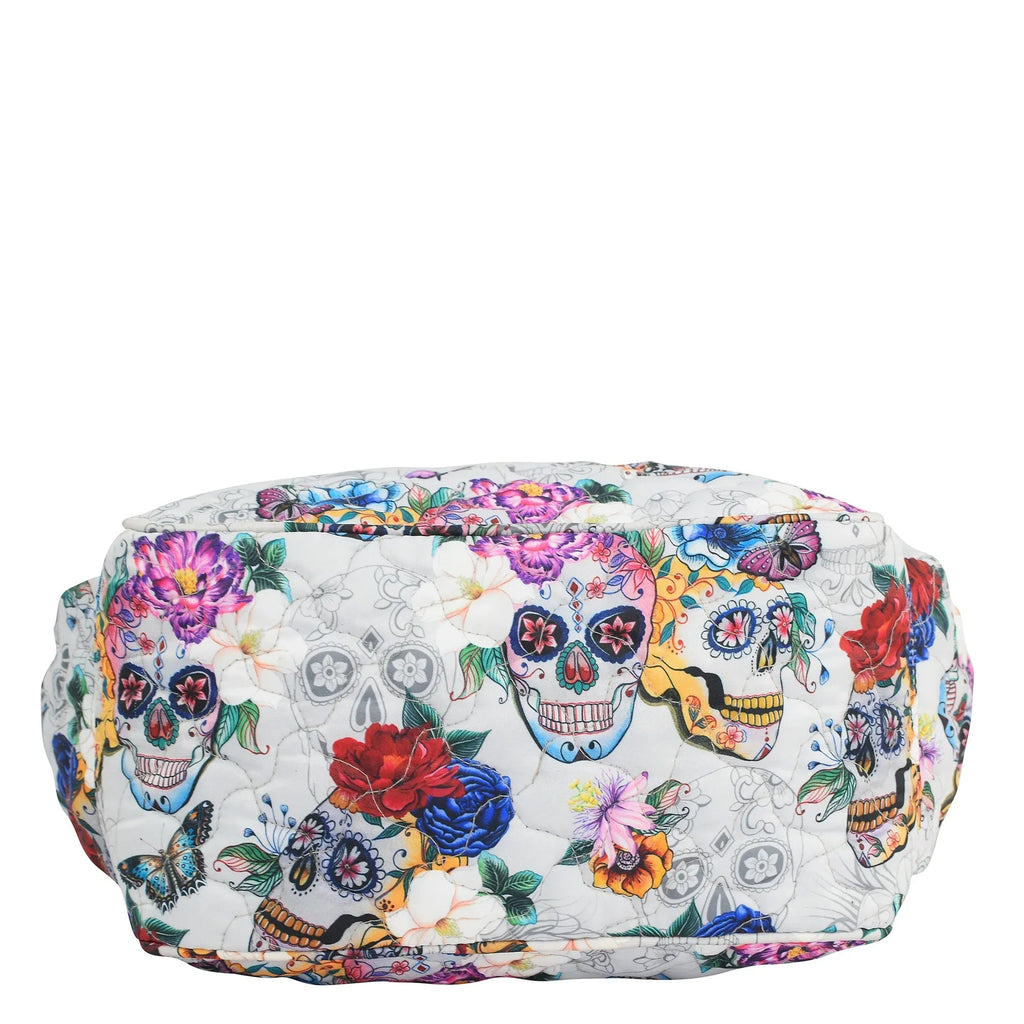 Wanderlust Quilted Fabric Backpack - 16015