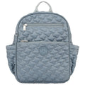 Wanderlust Quilted Fabric Backpack - 16015