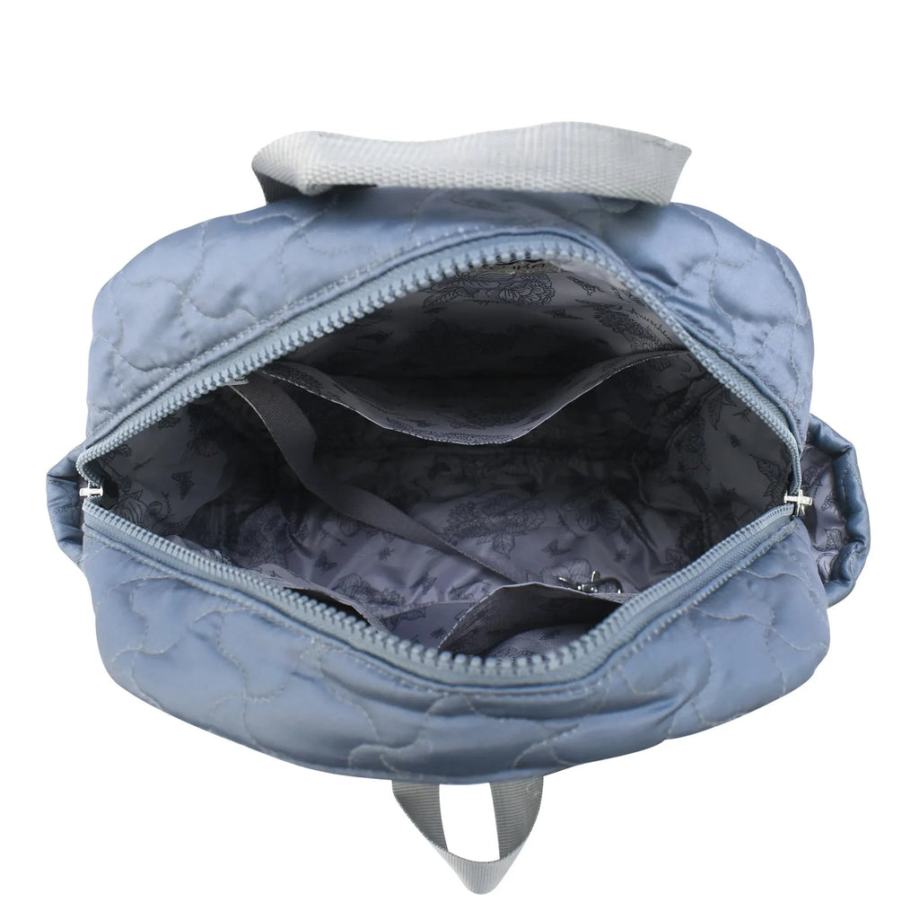 Wanderlust Quilted Fabric Backpack - 16015