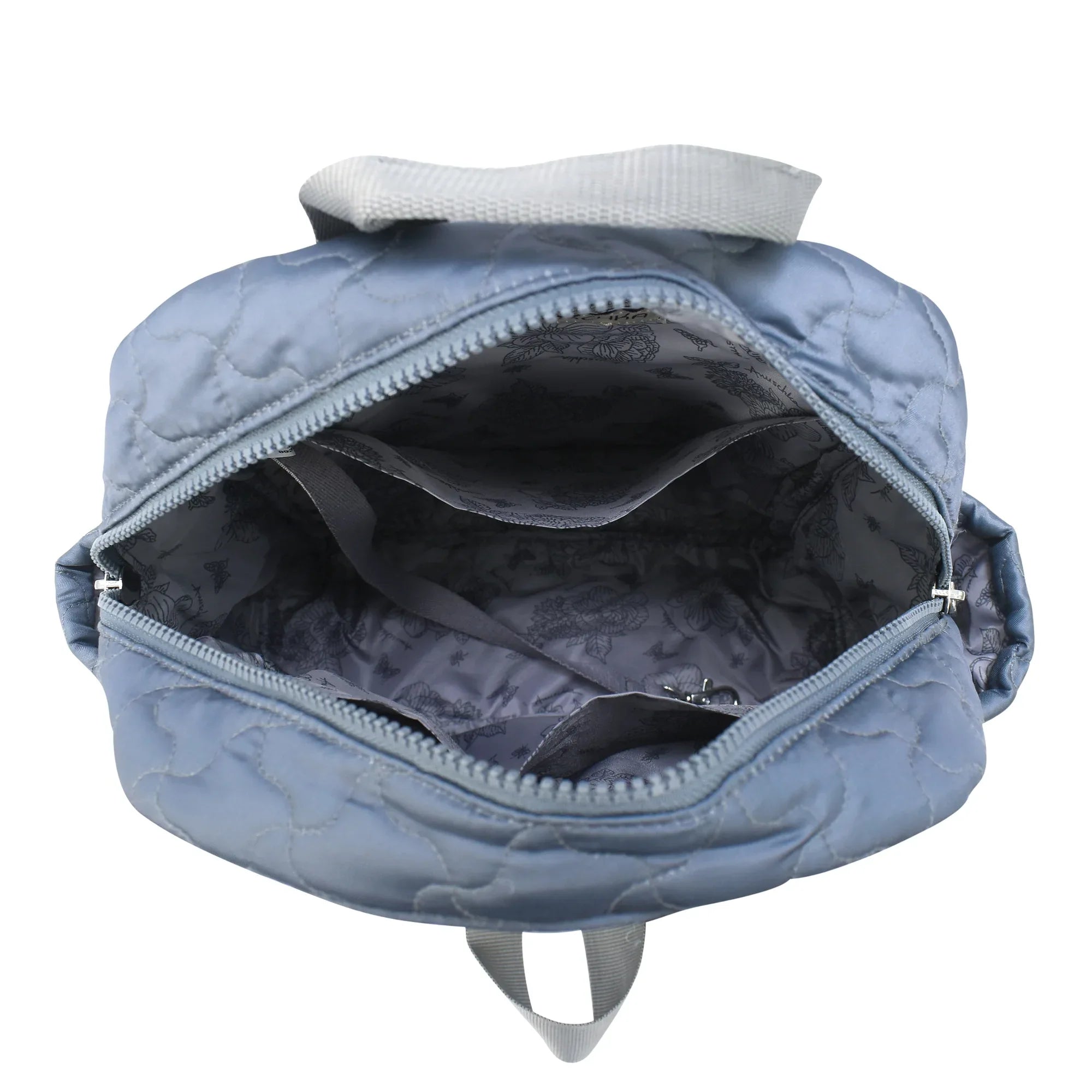 Wanderlust Quilted Fabric Backpack - 16015