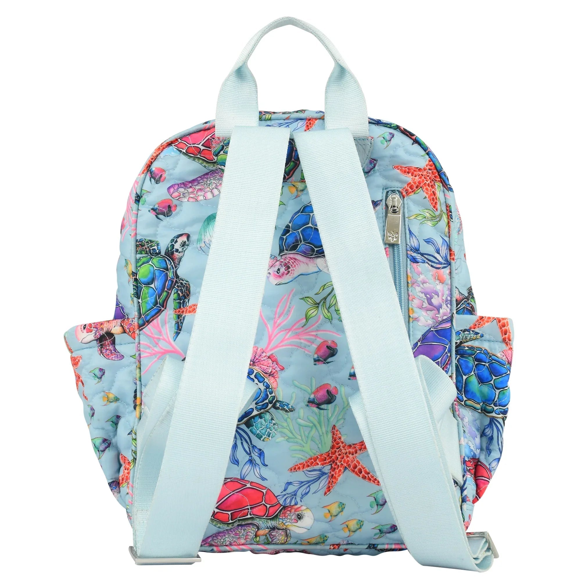 Wanderlust Quilted Fabric Backpack - 16015