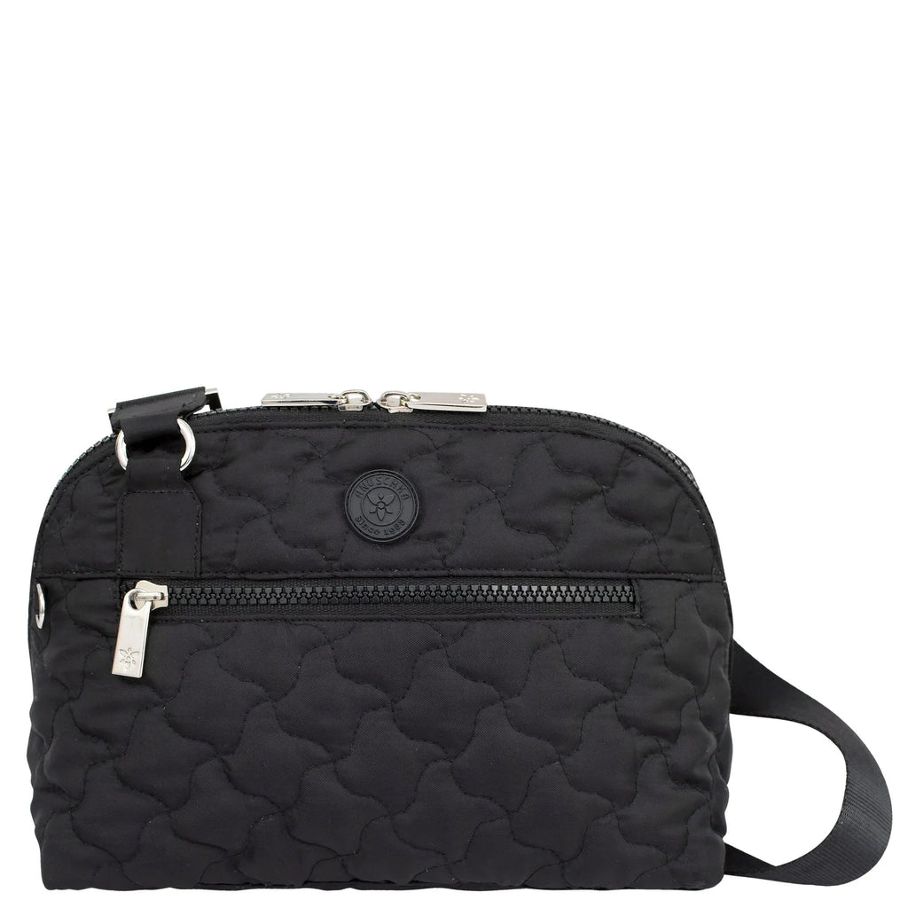Wanderlust Quilted Fabric Dome Crossbody - 16017