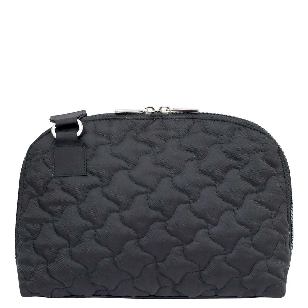 Wanderlust Quilted Fabric Dome Crossbody - 16017