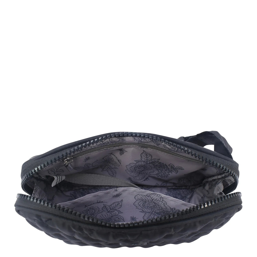 Wanderlust Quilted Fabric Fanny Pack - 16018