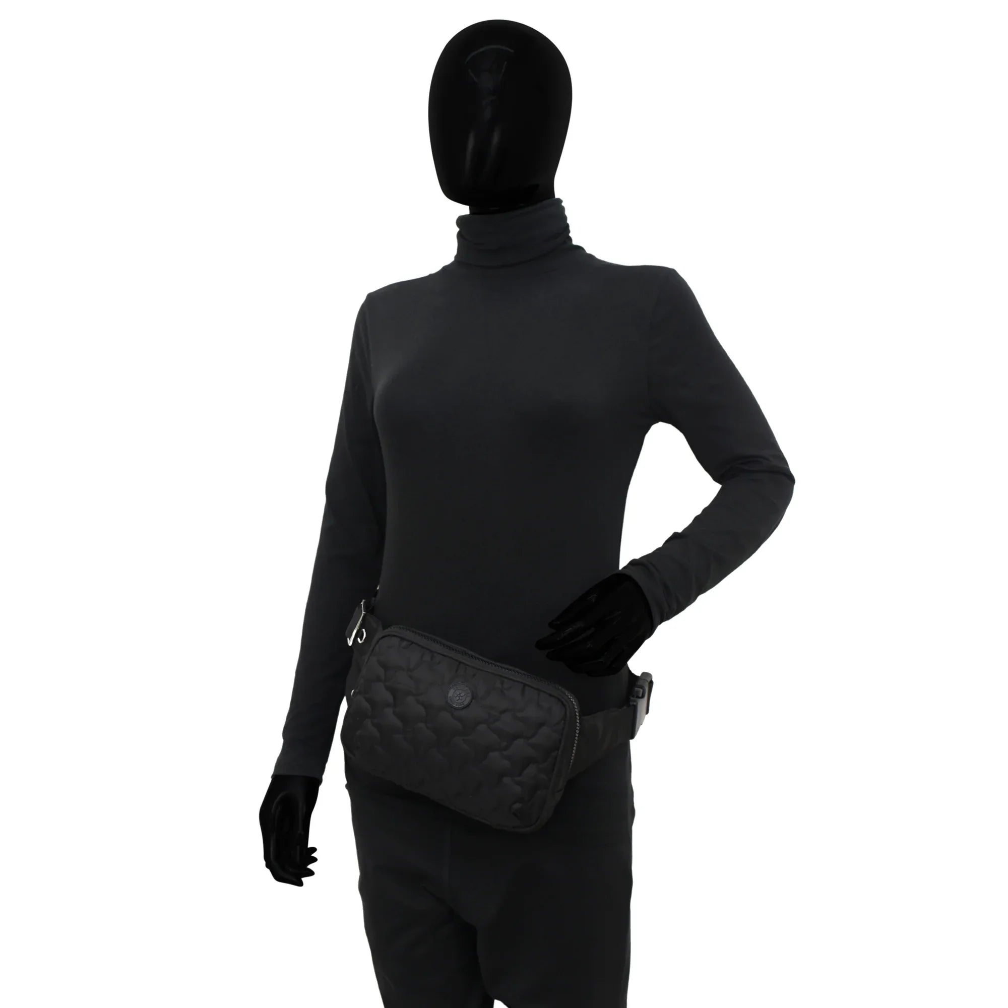 Wanderlust Quilted Fabric Fanny Pack - 16018