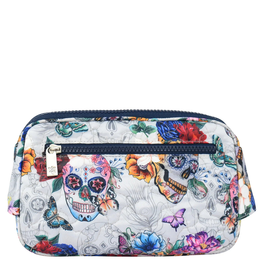 Wanderlust Quilted Fabric Fanny Pack - 16018
