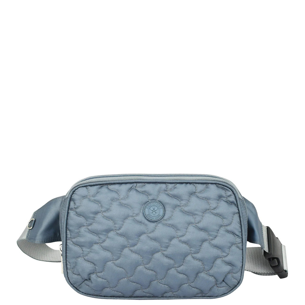 Wanderlust Quilted Fabric Fanny Pack - 16018