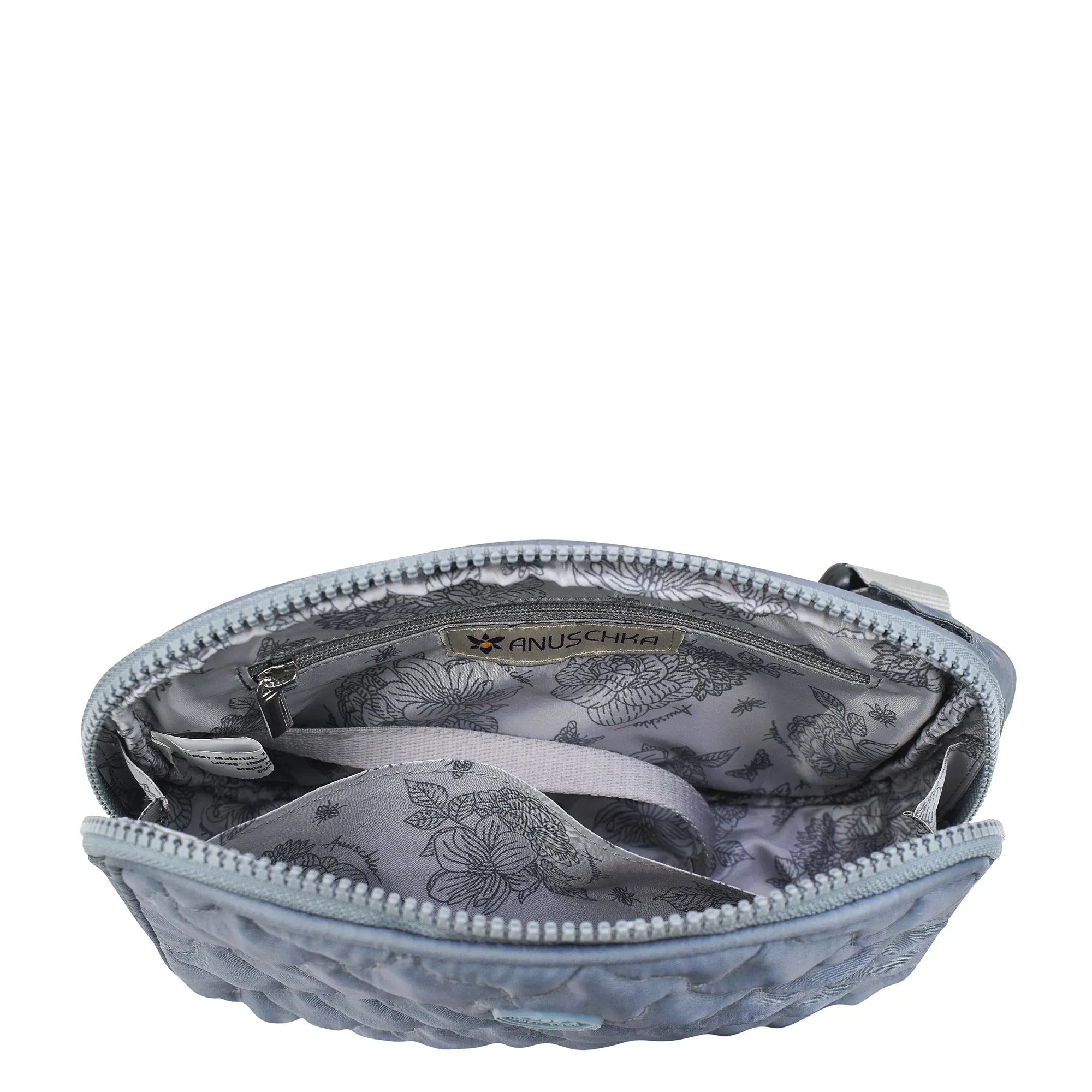 Wanderlust Quilted Fabric Fanny Pack - 16018