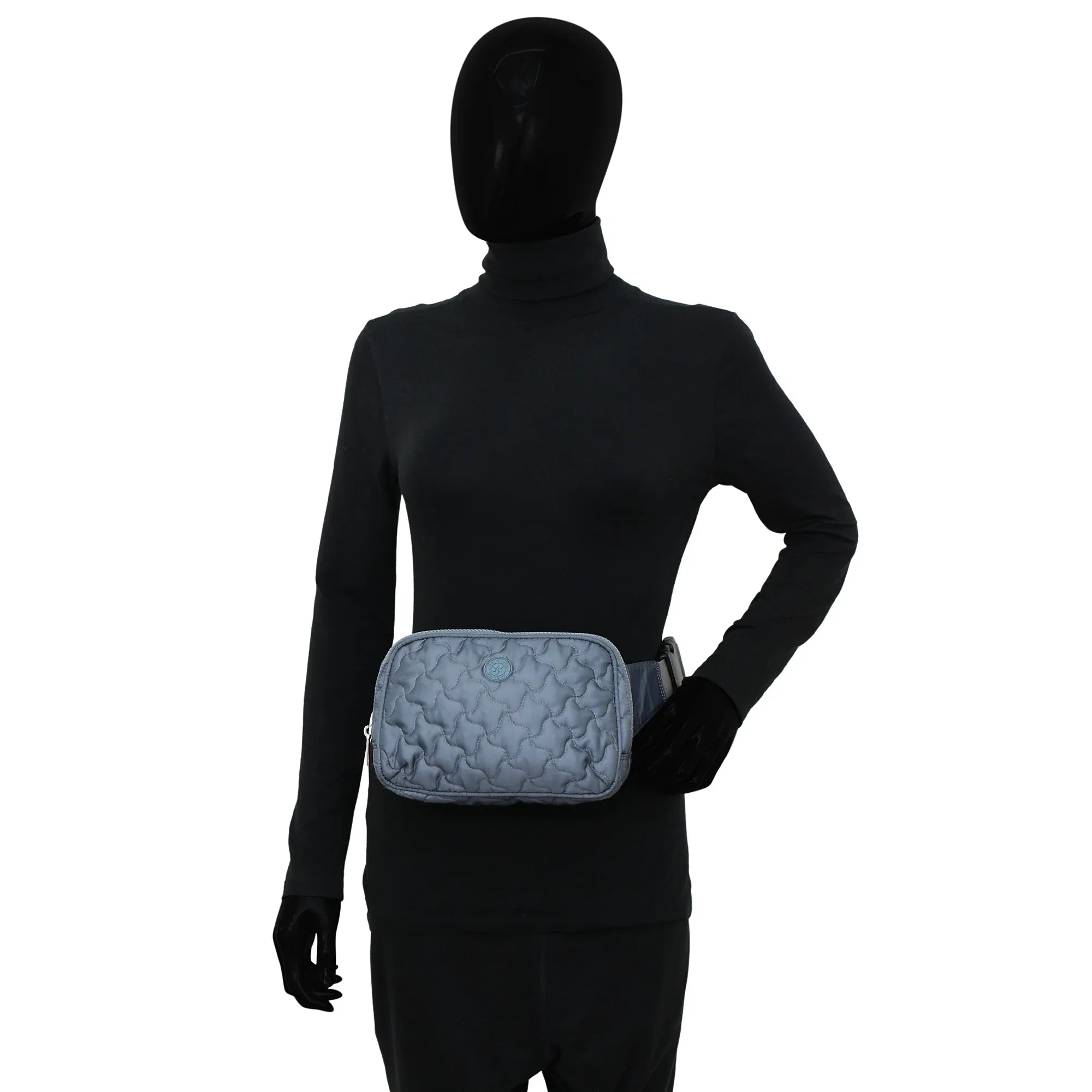 Wanderlust Quilted Fabric Fanny Pack - 16018