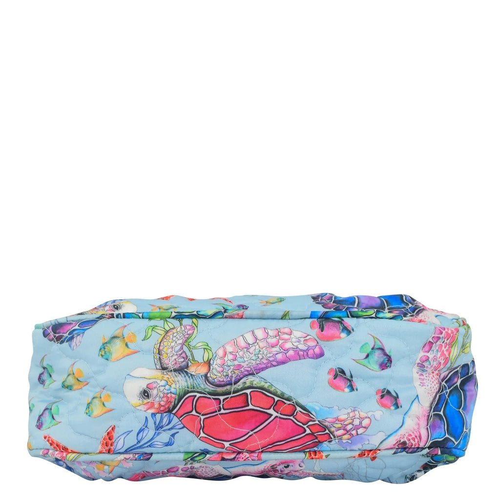 Wanderlust Quilted Fabric Fanny Pack - 16018