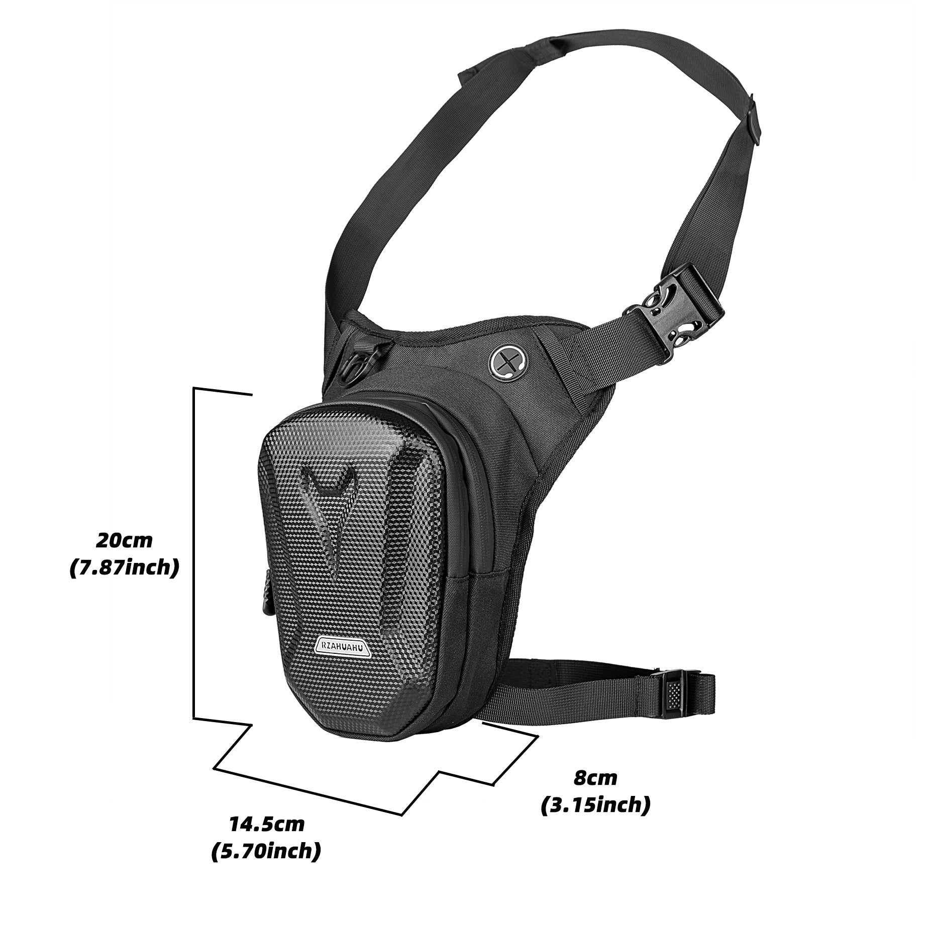 Rider Motorcycle Leg Bag Riding Bag Motorcycle Messenger Bag Men's Waist Bag Delivery Cross Bag Riding Backpack Waterproof