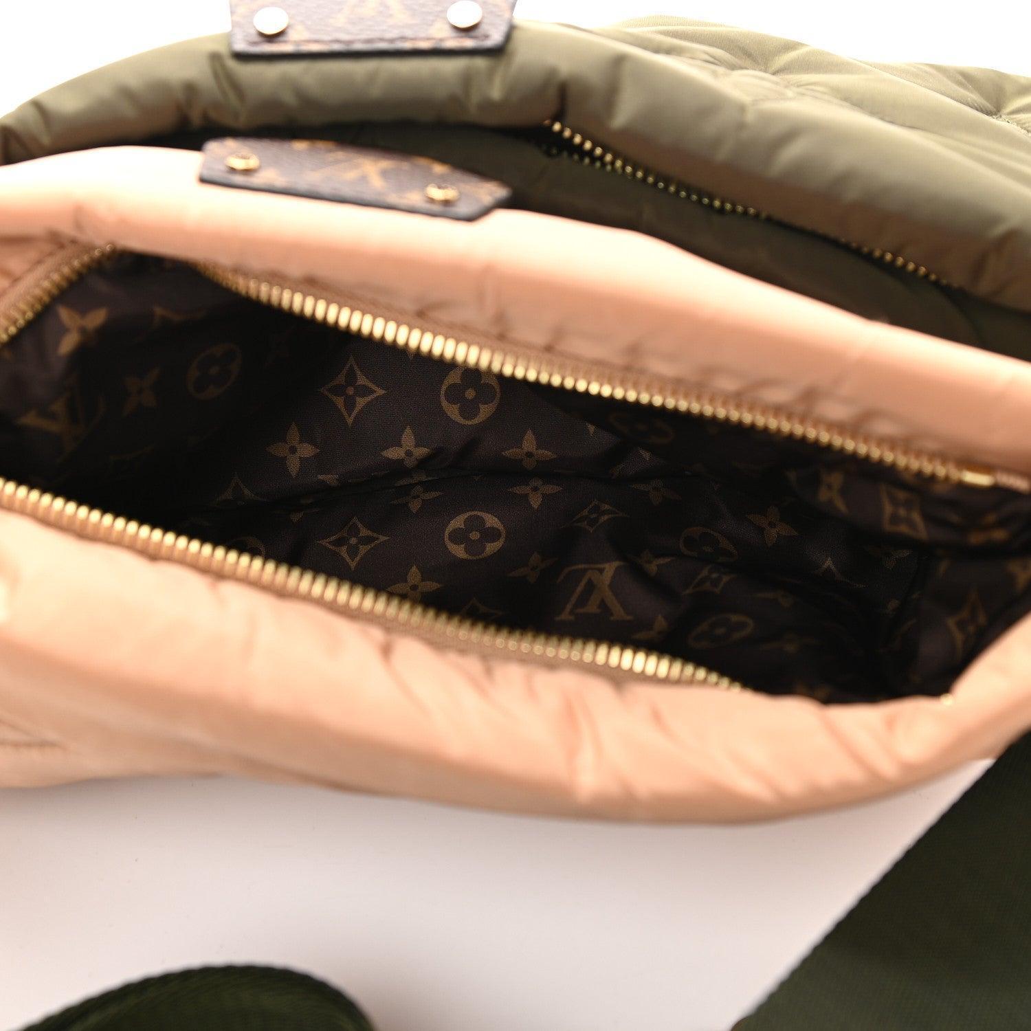 Louis Vuitton  Econyl Monogram Pillow Maxi Multi Pochette Accessories Kaki Beige Banlieue91