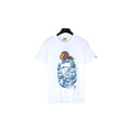 Bathing Ape White T-Shirt without Collar Banlieue91