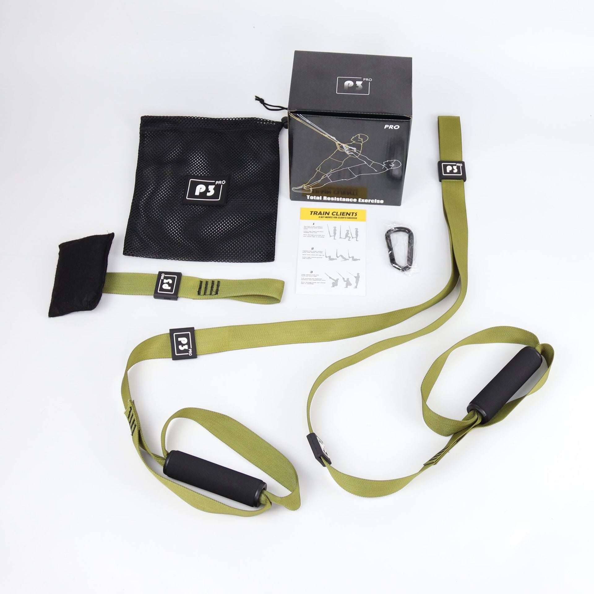 Suspension Training Strap - Adjustable, Wall Mount, Professional (TRX-style) V.I.P Digital Presence