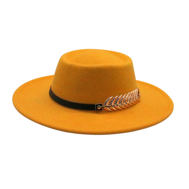 Autumn Winter Women Men  Vintage Fedora Women's Foldable Short Brim  Floppy Hat Gentleman Elegant Warm Hats Lady Party Luxury Caps Classic Summer Beach Sun Hat Stevvex