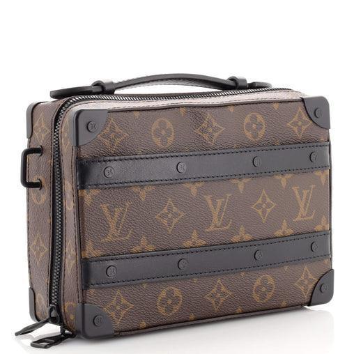Louis Vuitton Handle Soft Trunk Bag Macassar Monogram Canvas Banlieue91