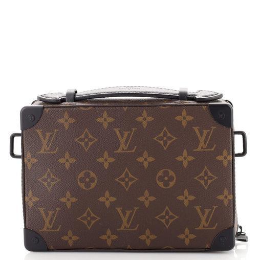 Louis Vuitton Handle Soft Trunk Bag Macassar Monogram Canvas Banlieue91