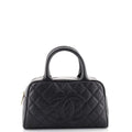 Chanel Timeless CC Bowler Bag Quilted Caviar Small Banlieue91