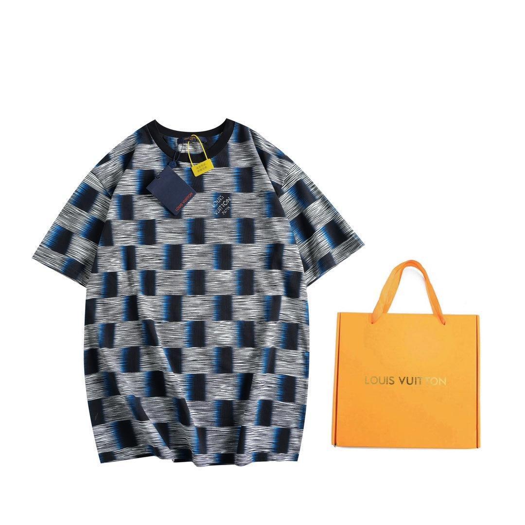 Louis Vuitton Damier T-Shirt Without Collar Banlieue91