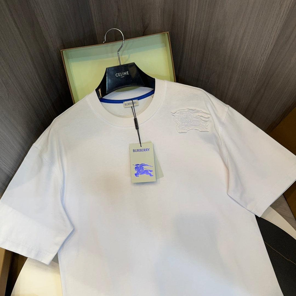 Burberry T-Shirt Without Collar 'White' Banlieue91