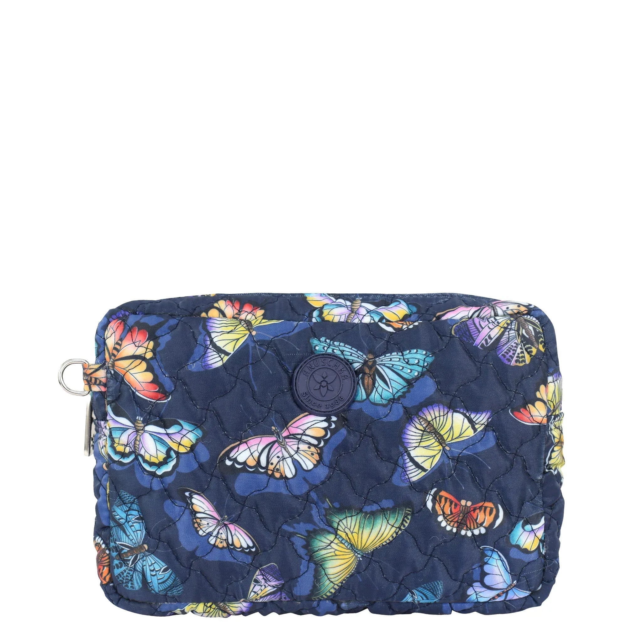 Wanderlust Quilted Fabric Organizer Pouch (Small) - 18002