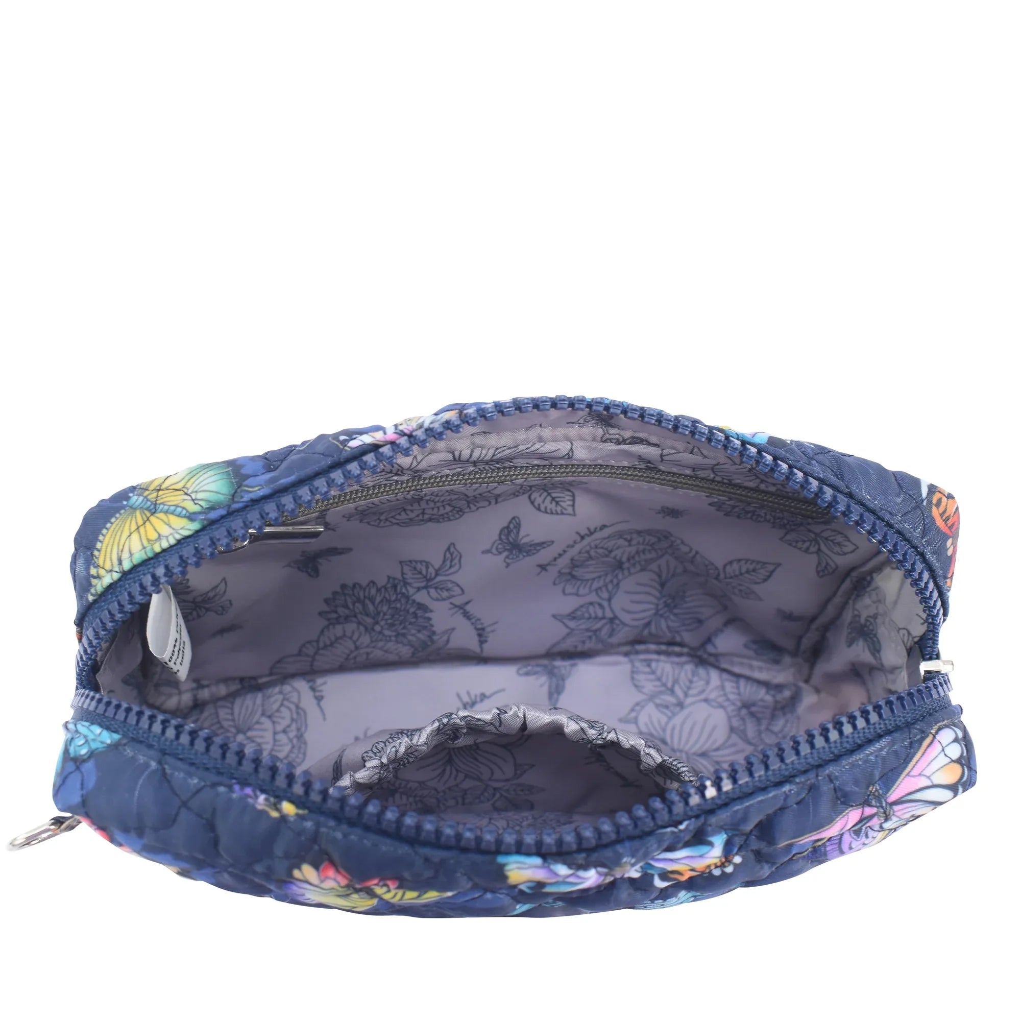 Wanderlust Quilted Fabric Organizer Pouch (Small) - 18002