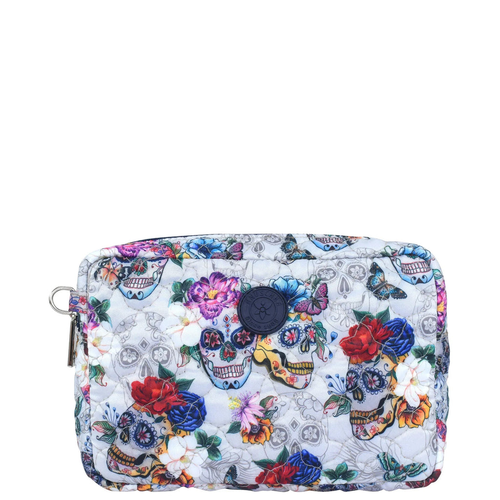 Wanderlust Quilted Fabric Organizer Pouch (Small) - 18002