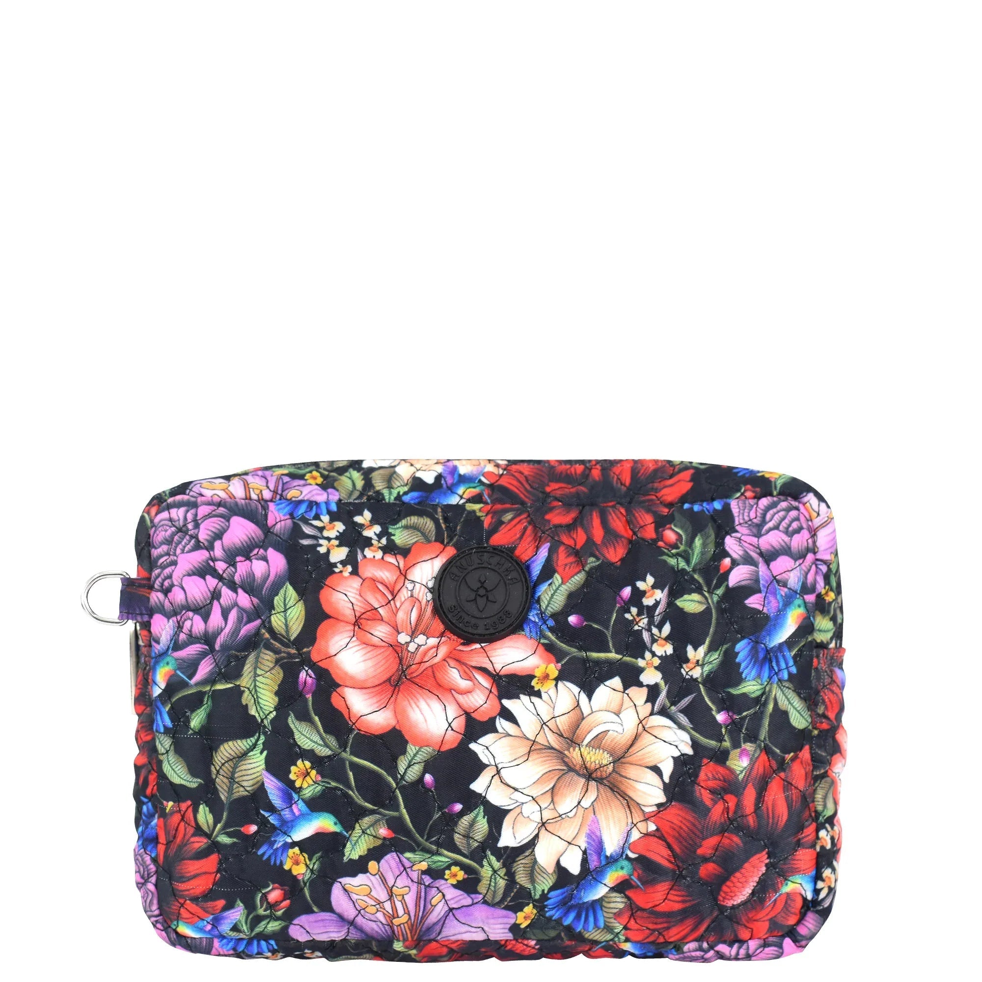 Wanderlust Quilted Fabric Organizer Pouch (Small) - 18002