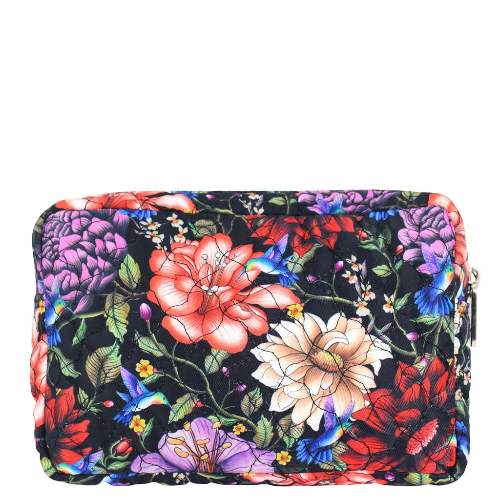 Wanderlust Quilted Fabric Organizer Pouch (Small) - 18002